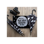Black Bat Shit Crazy Doormat