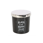 Black is My Happy Colour Opium Candle