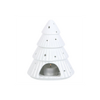 White Christmas Tree Oil Burner