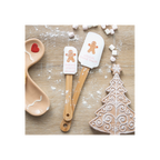 Gingerbread Man Silicone Spatula Set